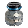 thumbnail image 4 of Clearance Digital Coin Bank Savings Jar By Digital Energy Clear Jar With LCD Display, 4 of 5
