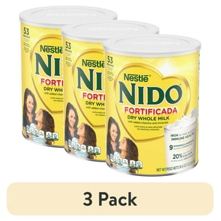 Nestle Nido Milk Powder, Imported from Holland, Specially Formulated,  Fortified with Vitamins and Minerals, Easy To Prepare, over 12 months, 14.1  oz