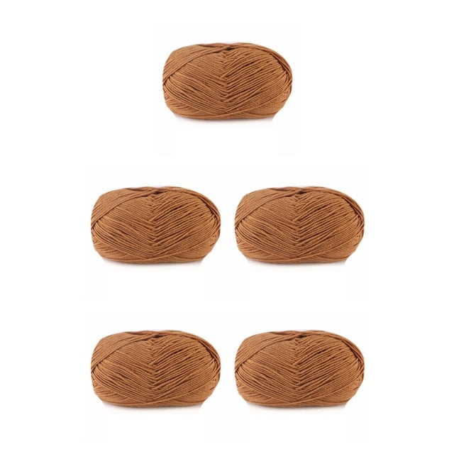 Naiovety Suéter de hilo de ganchillo, bufanda, guantes, paquete de juguetes, manualidades, regalos, hilos, juego de ovillos duraderos, artes de Type2 NO2