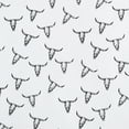 thumbnail image 2 of Wrangler Steer Skulls Black 100% Microfiber King Sheet Set, 2 of 10