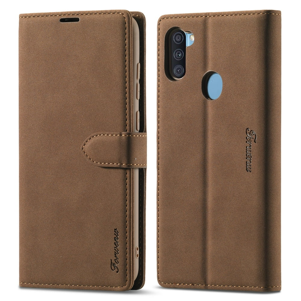 Samsung Galaxy A11 Wallet Case, Dteck Premium PU Leather Wallet Pocket