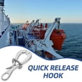 thumbnail image 4 of BESTYASH 2Pcs Portable Stainless Steel Boat Hook Quick Release Design for Easy Outdoor Assembly, 4 of 8