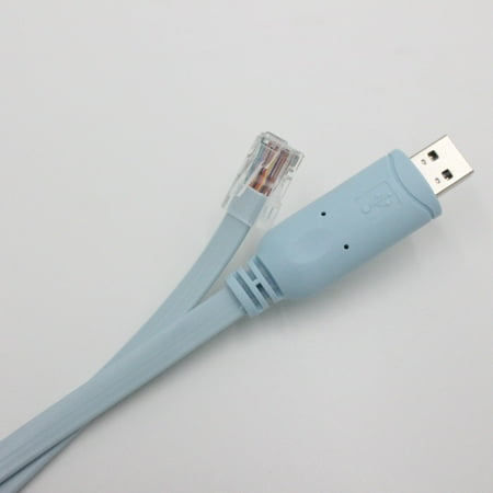 facefd Replacement fot Windows USB to RJ45 Serial console cable for ...