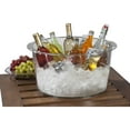 thumbnail image 2 of Creative Ware Clear Plastic Insulated Party Tub, 6 Gallon, 2 of 3