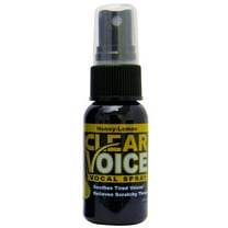 LIQUIDHEALTH Clear Voice Natural Vocal Throat Spray, Honey Lemon 1 fl Oz