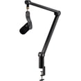 thumbnail image 1 of Restored Logitech G Yeticaster GX RGB Gaming Mic Bundle - Dynamic USB Microphone with Compass Boom Arm (Black) (Refurbished), 1 of 8
