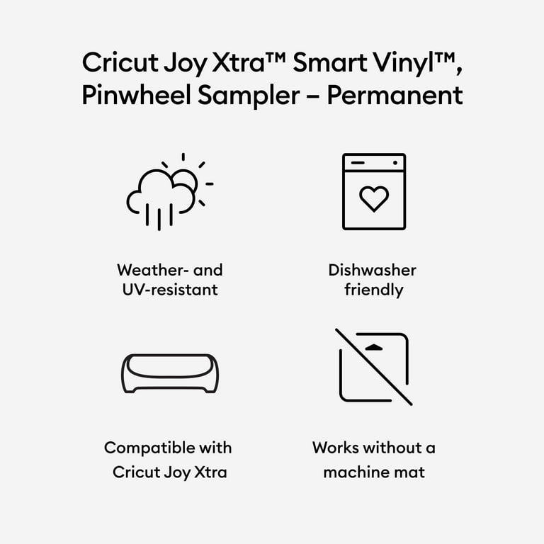  Cricut Joy Xtra Iron-On Starter Set  Includes Joy Xtra Smart  Cutting Machine, EasyPress 3 Heat Press, Heat Press Mat, Smart Iron-On  Sampler, Machine Mat, & Tool Set