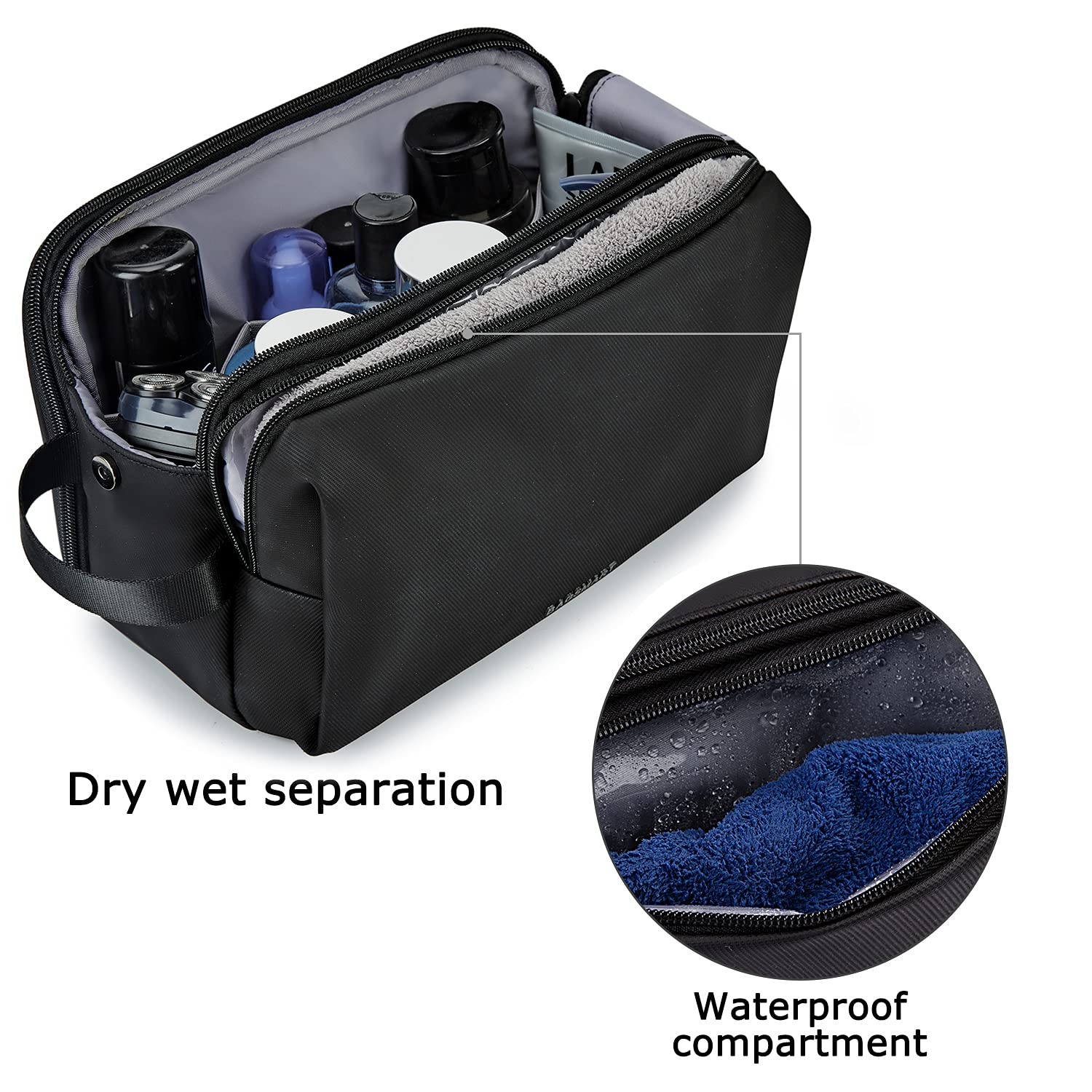Bagsmart Extra Large Water-Resistant Toiletry Organizer photo 8