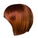 thumbnail image 4 of Pelucas De Pelo Lacio Corto Con Flecos Oblicuos Rojos Anaranjados Naturales Para Mujer, 4 of 9