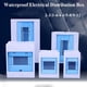 thumbnail image 2 of Disyuntor de montaje en pared para interiores y exteriores, caja de protección de distribución, cubierta transparente eléctrica, cajas de plástico, estuche para Proyectos, 2 of 5
