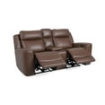 thumbnail image 2 of Pemberly Row Autumn Umber Power Reclining Console Loveseat P2, 2 of 2