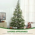 thumbnail image 6 of Resenkos 9ft Artificial Sparse Christmas Tree with Steel Stand & 4306 Tips for Home Office Holiday, 6 of 7