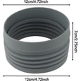 thumbnail image 2 of Silicone Bellow Compatible for Fellow OPUS Coffee Grinder, 4.72 Inch Silicone Bellow Replacement Silicone Part for Coffee Machines, 2 of 8