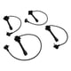 thumbnail image 1 of 9091922327 Reemplazo directo Resistente al desgaste Resistente al calor 4 piezas Cables de bujía con fundas de silicona para automóvil ANGGREK Otros, 1 of 8