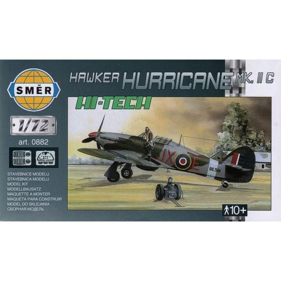 Hawker Hurricane Mk II C (Hi-Tech Ed) (1/72 model kit)