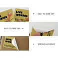 thumbnail image 2 of 1.9"x 2.9" 200 Sticker Label Per Roll LIVE WORMS Do Not Expose to Excessive Heat or Direct Sunlight Label for Shipping and Moving, 3 PCS, 2 of 5