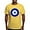 Yellow, variant on CafePress - Nazar Amulet Evil Eye Protection T Shirt - Light T-Shirt - CP