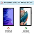 thumbnail image 3 of Tablet Case For Samsung Galaxy Tab A8 2021 Magnetic Trifold Stand Cover Funda for Samsung Tab A8 10.5 SM-X200/SM-X205 Cover Gray A8 10.5 X200, 3 of 6
