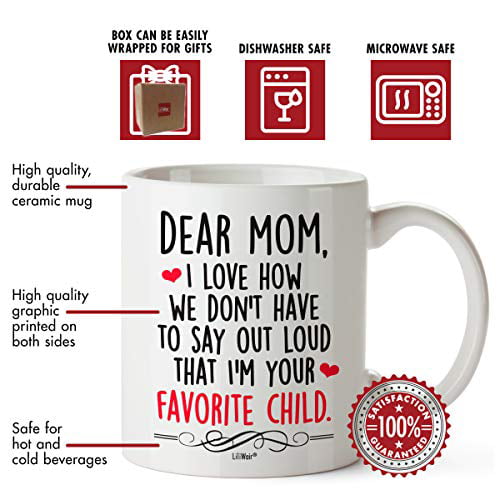 Mothers Day Gifts For Mom From Daughter Son Funny Birthday Coffee Cup Mugs Mothers Day Mug Presents in Law Step Moms Best Funny Unique Sarcastic Present Ideas Stepmom Aunt Wife Friend Tea Cups