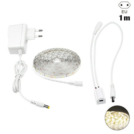 

12V Smart Switch LED Cabinet Lights Hand Motion Sensor LED Strip Kitchen Bedroom Decoration Night Lamp New