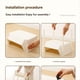 thumbnail image 5 of Estantería de 2 Niveles para Refrigerios Domésticos, Carrito de Almacenamiento, Cesta para Frutas y Verduras de Cocina., 5 of 5