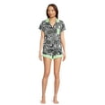 thumbnail image 2 of Warner Bros Beetlejuice Women's Top and Shorts Pajama Set, 2-Piece, Sizes XS-3X, 2 of 5
