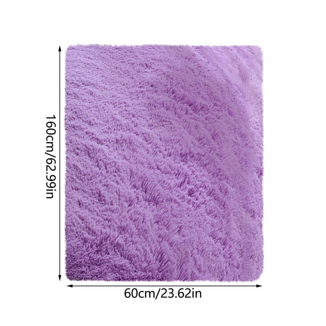Teissuly New Shag Area Rug, Indoor Ultra Soft Plush Rugs for Living Room, Non-Skid Nursery Faux Fur Rugs for Kids Room Home