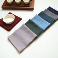 thumbnail image 4 of Servilletas de lino gris suave reutilizables y duraderas que añaden elegancia a tu mesa, 4 of 8