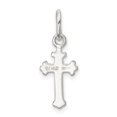 thumbnail image 5 of Sterling Silver Polished Cross Charm QC8148, 5 of 5