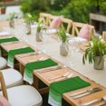 thumbnail image 4 of Cloth Napkins Set of 2 - 20x20 Inches, Ombre Green Waves Washable Reusable Table Napkins, Abstract Art Gradient Modern Soft & Absortbent Dining Napkin for Party Wedding Hotel Restaurant, 4 of 8