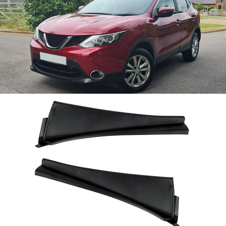 Lanfini 2pcs Wiper Water Deflector Plate Front Windshield Fit for Nissan Qashqai 08 15 Walmart