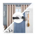 thumbnail image 3 of 30PCS Curtain Rods No Drill Curtain Rod Brackets Hooks Nail Free Adjustable Stick on Curtain Rod Transparent Hook Holder, 3 of 6