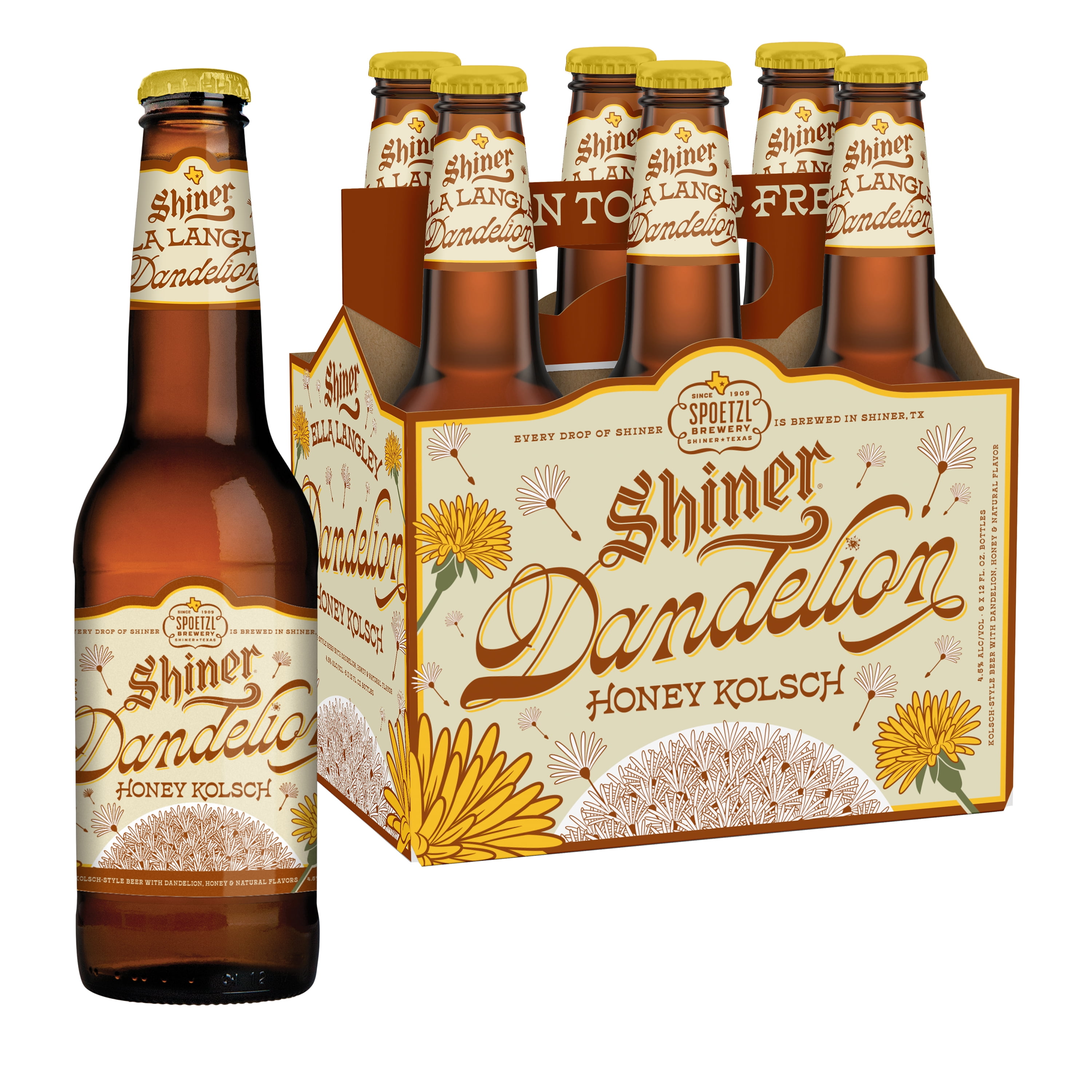 Shiner Beer Shiner Ella Langley Dandelion 6/12b