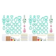 thumbnail image 4 of Speravity Juego de moldes para pendientes de arcilla polimérica, accesorios universales para hacer pendientes, diferentes formas, joyería hecha Type2 NO2, 4 of 6
