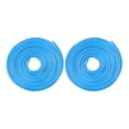 thumbnail image 1 of 2 protectores de borde de puerta de coche universales de 10 m, fáciles de cortar, con borde en forma de U. Azul, 1 of 8
