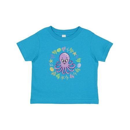 

Inktastic Octopus Cute Girls Outfit Gift Baby Girl T-Shirt