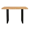 thumbnail image 3 of Pemberly Row Solid Acacia Wood Live Edge Console Table in Natural Finish, 3 of 6