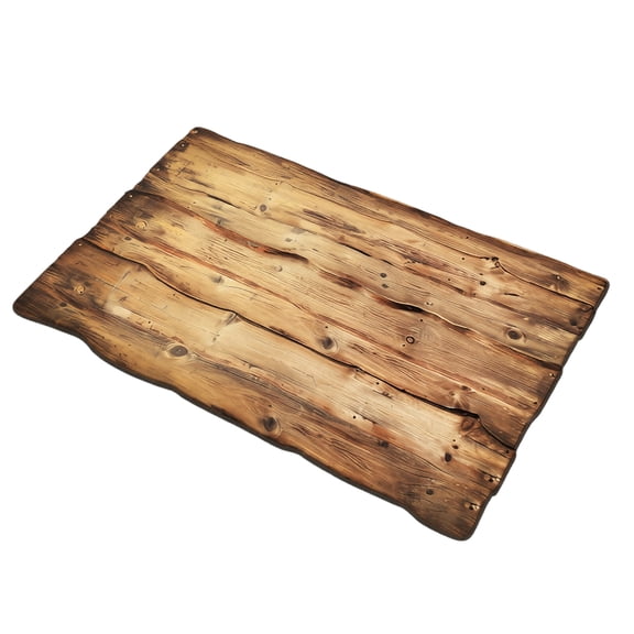 Wood Grain Diatom Mud Mat, 15.7in x 23.6in Absorbent Non-Slip Bathroom Rug Quick Dry Floor Pad, Modern Foot Mat for Shower Room Threshold