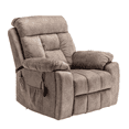 thumbnail image 4 of JUUXO Oversized Lift Recliner Chair, 26-inch Extra Wide Seat Big Man Recliner, Large Power Lift Chair with Heated Massage & Hidden Cup Holder, 4 of 13