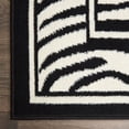 thumbnail image 3 of Home Dynamix Area: Zone Rug: 7160: Zebra Rug 7' 9"x10' 8, 3 of 5