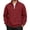 Red, variant on hoksml Men s Quarter Zip Sweatshirt Solid Color Casual Long Sleeve Pullover for Fall Daily Work Outdoor Comfort