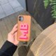 thumbnail image 3 of Personalized iPhone Case Monogram Initial Letter Leather Case For iPhone 15 14 13 12 11 Pro Max XS XR 7 8Plus Luxury Phone Cover, 3 of 5