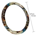 thumbnail image 4 of Map section 14.5 Inch Printing PVC Leather Car Wheel Cover Steering Wheel Cover Auto Accessories, 4 of 6