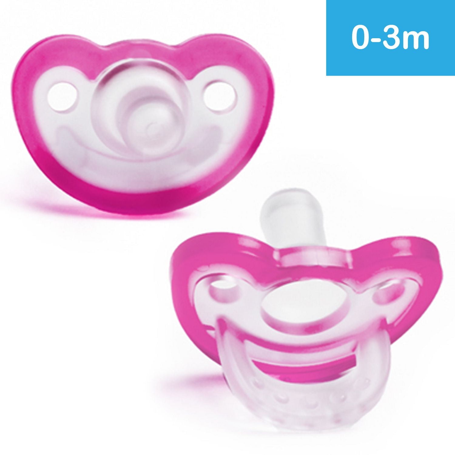 RaZbaby Jollypop Pacifier 2 pack 0-3 months