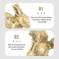 thumbnail image 4 of EeaseCA Rabbit Shaped Crystal Ball Base Crystal Ball Display Base Sphere Holder, 4 of 7