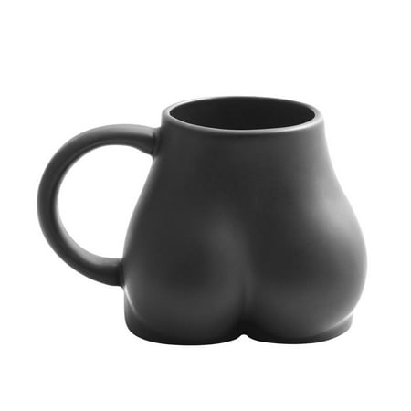 

Tohuu Funny Butt Mug Butt Mug Coffee Cup Funny Tea Cup 300ml Butt Ceramic Coffee Mug Buttock Mug Cup for Coffee Milk Tea Juice White enhanced