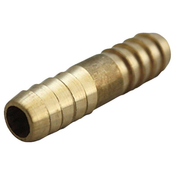 Brass 5/16 in. D X 5/16 in. D Hose Mender 1 pk