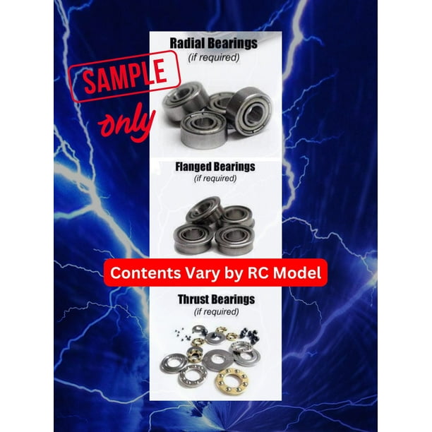 RCScrewZ Bearings for Kyosho Laxer ZX-5 RC Car - Walmart Business