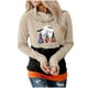 thumbnail image 1 of Fashin Mujeres Halloween Impreso Fiesta Manga Larga Sudadera Con Capucha Tops Blusa Pompotops gfhjh6212, 1 of 5