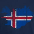 thumbnail image 3 of CafePress - Iceland Flag And Map Dark T Shirt - Men's Classic Graphic Cotton T-Shirt, 3 of 4